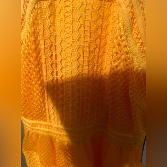 Tahari Yellow Ruffled Tiered Sundress Midi size 0 - Picture 2 of 7